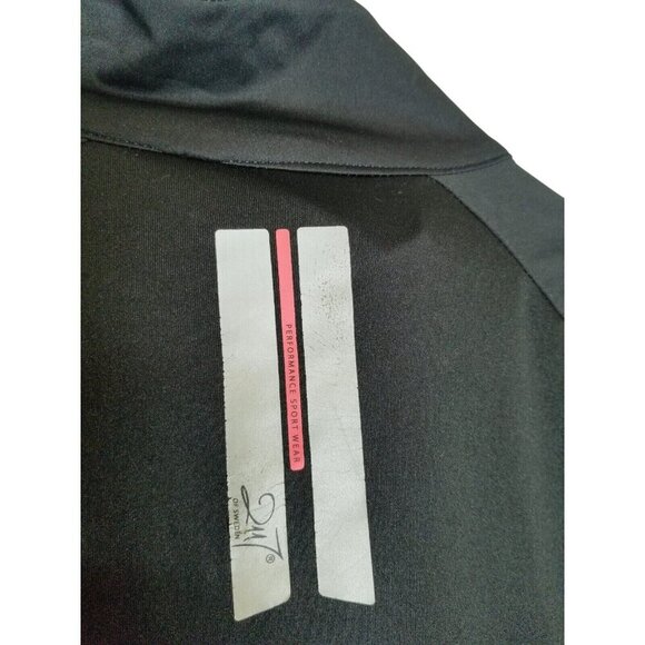 2117 Of Sweden Mens Black Softshell Jacket Size XXL With Red Accents & Zip Pocke - Picture 10 of 14